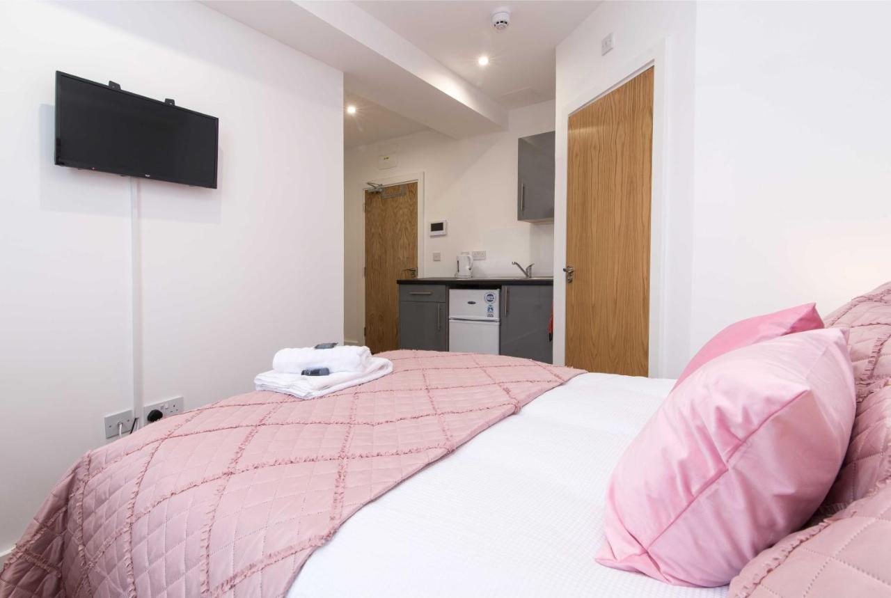 Sublime Stays Webberley Stylish Studio Stoke City Centre Exterior foto